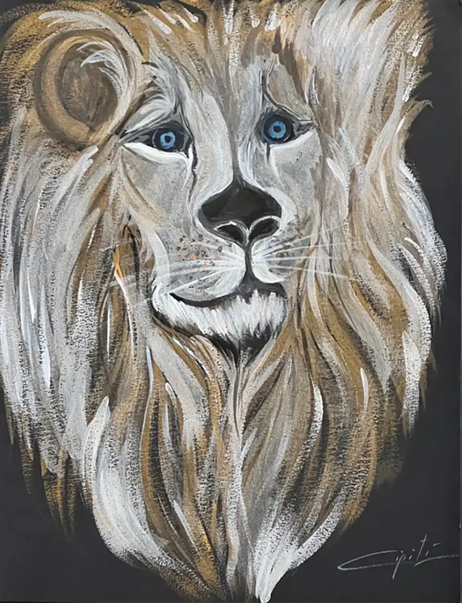 Foto Il leone bianco